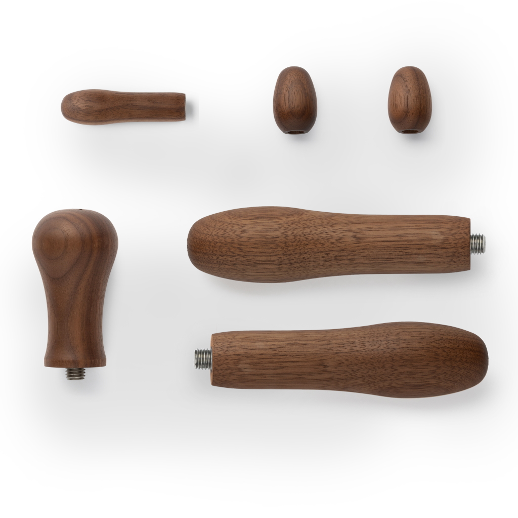 Siebträgermaschine Holzumbau Kipphebel Set Nussbaum