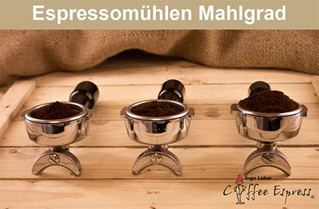 Mahlgrad bei Espressomühlen Der Mahlgrad der richtigen Espressomühle ist entscheident