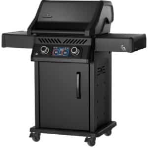 Gasgrill Napoleon Rogue EQ 365 Schwarz Ansicht Isometrisch