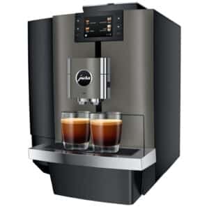 Jura Kaffeevollautomat X10c Dark Inox (EA) Frontansicht